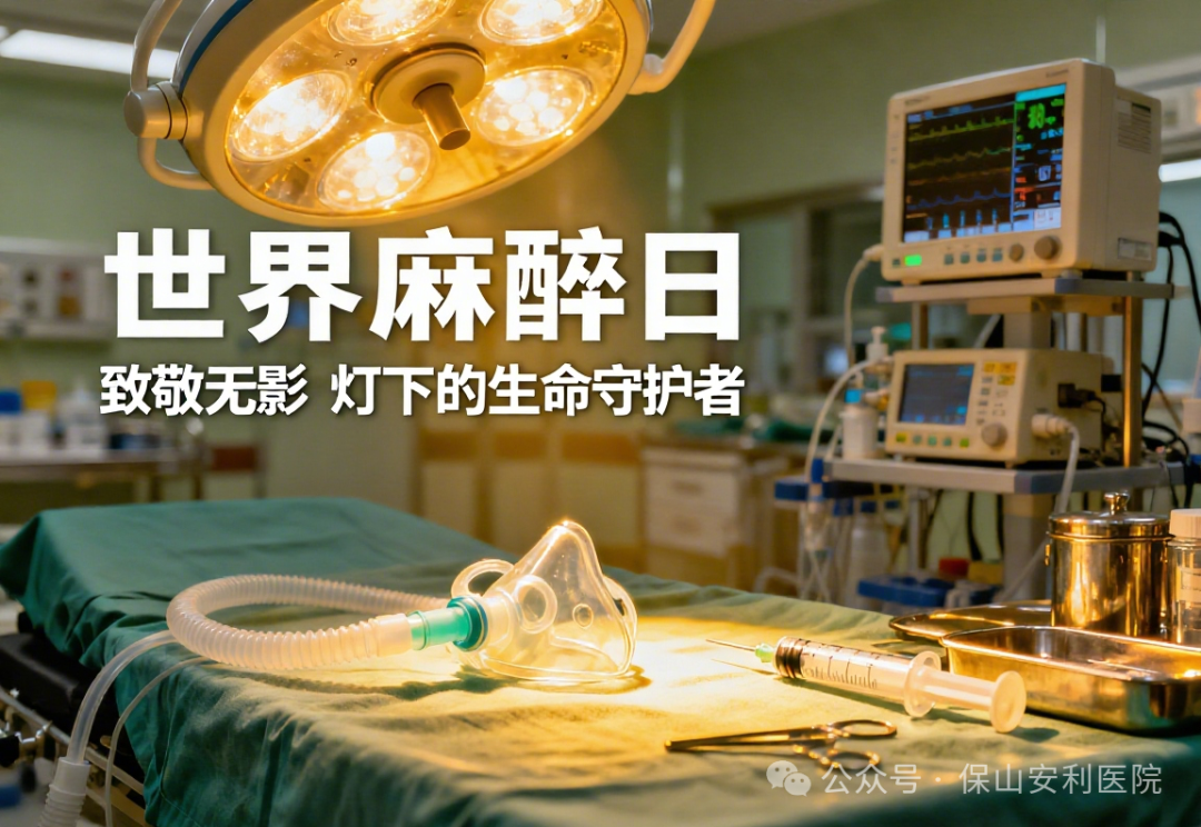 世界麻醉日丨致敬無影燈下的生命守護者！